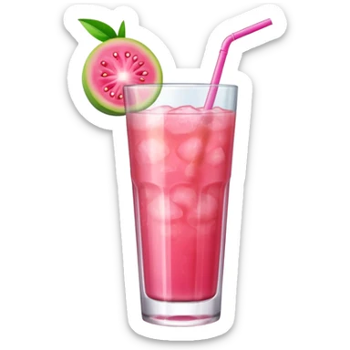 egzotic guava flavor for drink sticker