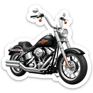 Softtail Harley Davidson sticker