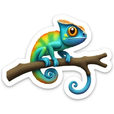 Chameleon  sticker