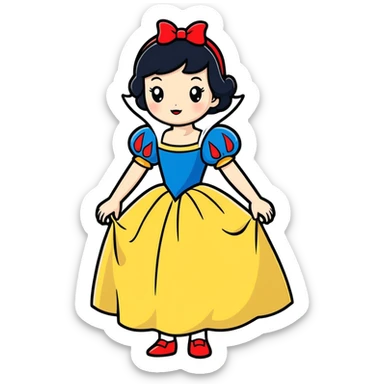 Disney Snow White sticker