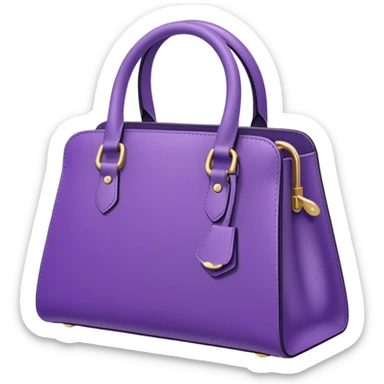 purple Handbag sticker