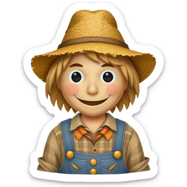 scarecrow sticker