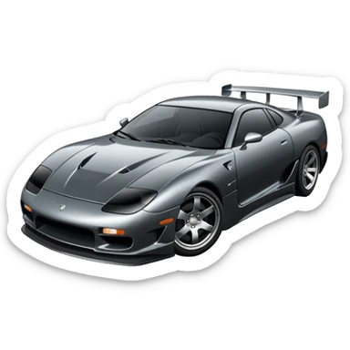 faz um carro dos Velozes & Furiozos pra min? sticker