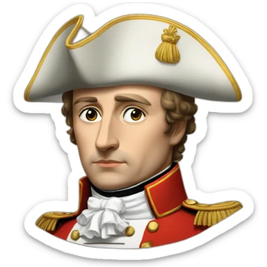 Napoleon 1st who reflected sticker