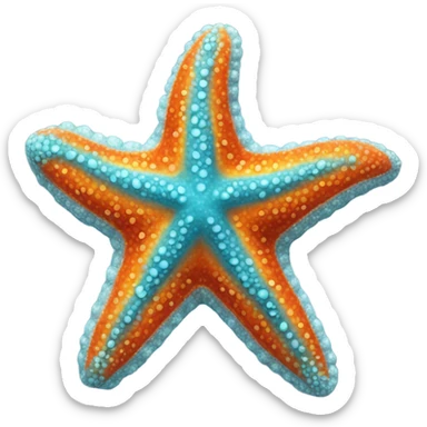 Starfish sticker