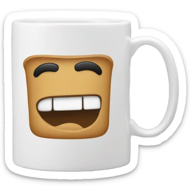 diner styled coffee mug sticker