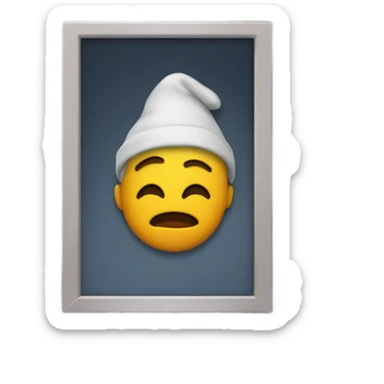 frame around the door in the show friends sticker