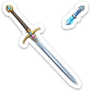 zelda sword sticker