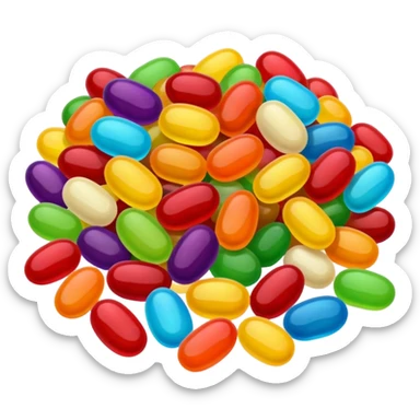 jelly beans sticker