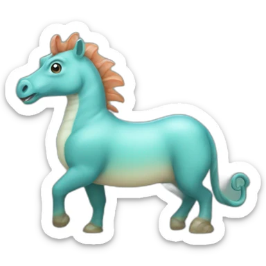 hippocampe sticker