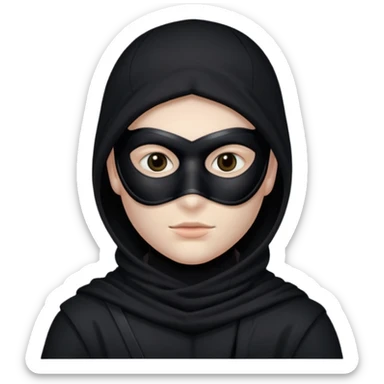 masked thieve sticker