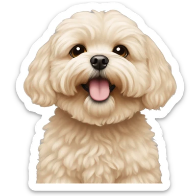 Maltipoo sticker
