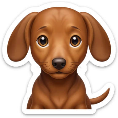 dachshund sticker