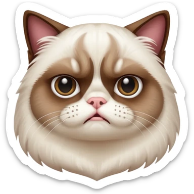huh cat meme sticker