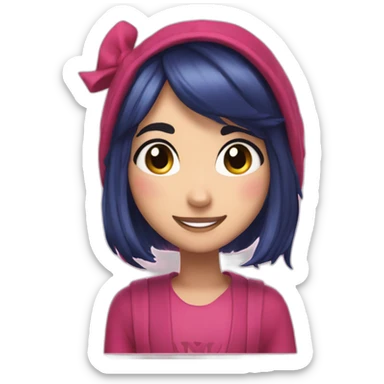 Marinette miraculous sticker