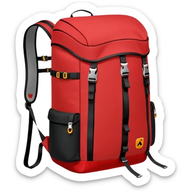 climbing bag sticker