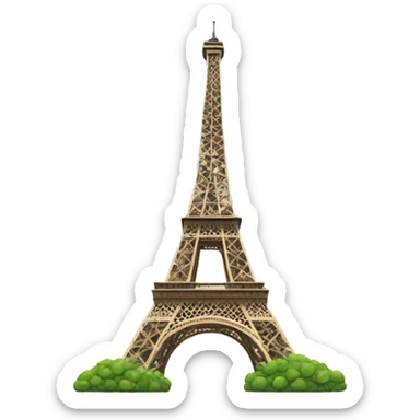 Eifel tower sticker