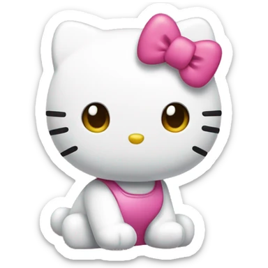 Hello-kitty hello-kitty sticker