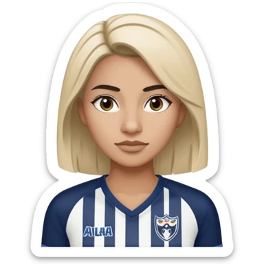 Mujer. De alianza lima sticker