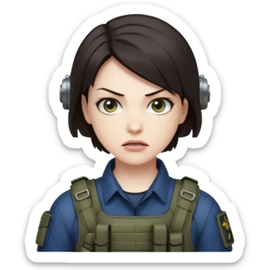 Resident evil sticker