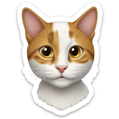 bıyıklı kedi sticker