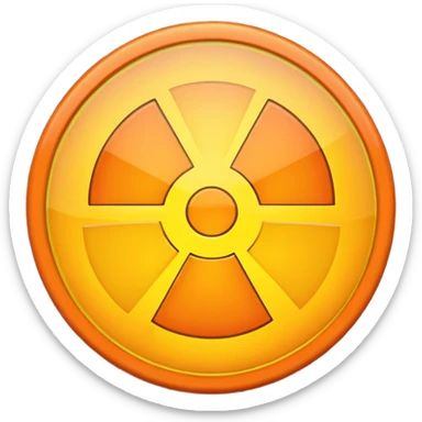 Nuclear Symbol sticker