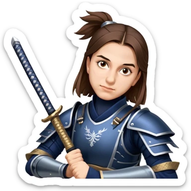 Warrior Samurai sticker