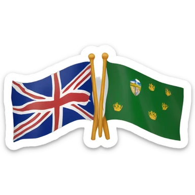 South Georgia and the South Sandwich Islands flag sticker