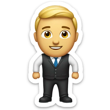 I have a company named "Finjo", i want a emoji to celebrate it's small success sticker