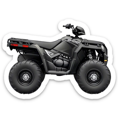 ATV - Polaris Sportsman 570 (Model Year: 2022) (Iconic colour: Black) sticker