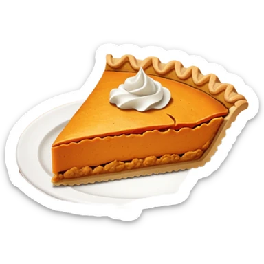 Sweet potato pie sticker