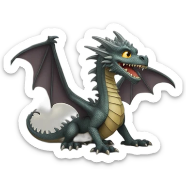 Dragon game of thrones sticker