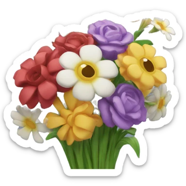 Bouquet of flowers  sticker