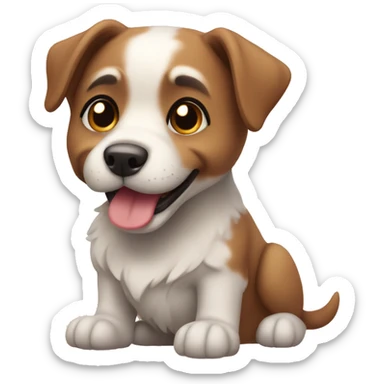 cute dog sticker
