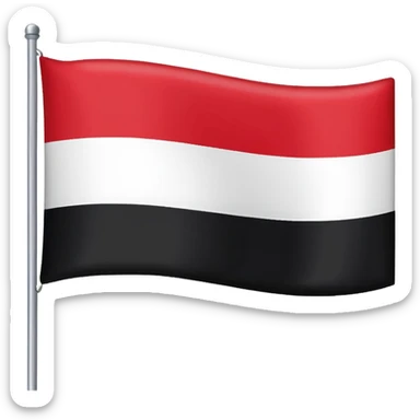 Flag of Yemen sticker
