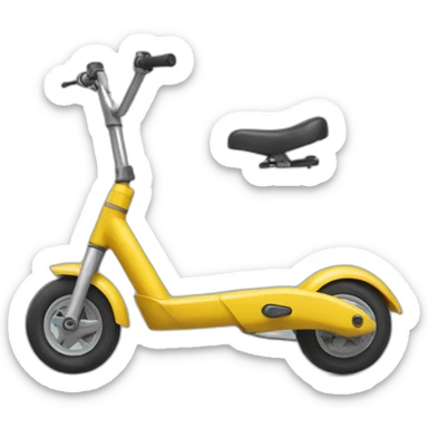 Trottinette freestyle sticker