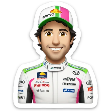 Sergio Perez — Williams F1 Driver sticker