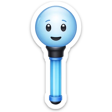 Emoji que represente la burbuja del lightstick del grupo de kpop Straykids  sticker