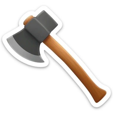 axe sticker
