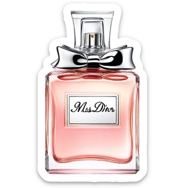 Miss Dior perfume sticker