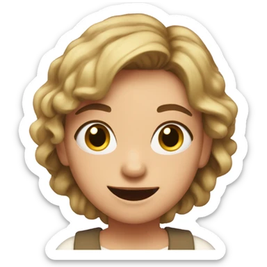 Caitlin playing happy families and losing sticker