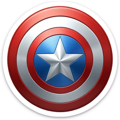 captain america shield emoji sticker