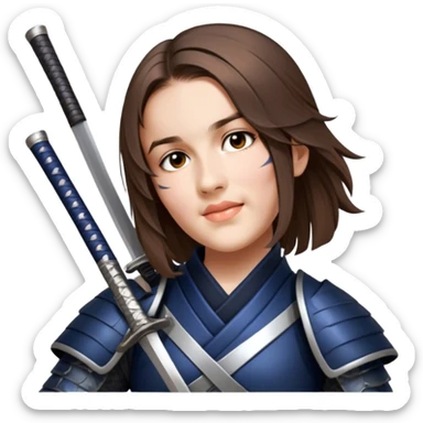 Warrior Samurai sticker
