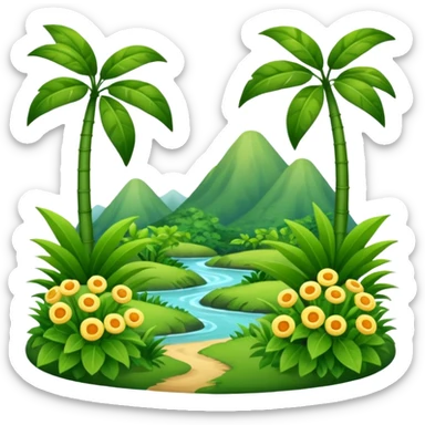 biodiversity without animals sticker