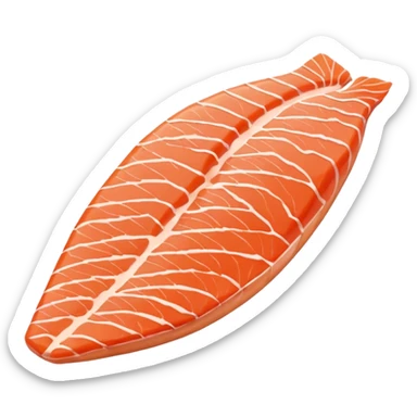 fish, salmon, meat and chicken sticker
