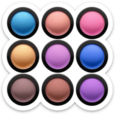 make up eyeshadow sticker