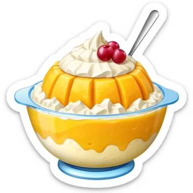 mango bingsu sticker