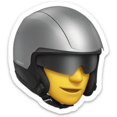 casco de moto sticker