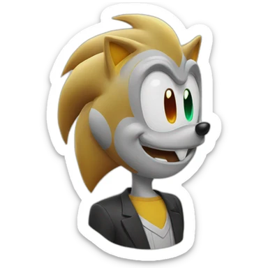 sonic-btc sticker