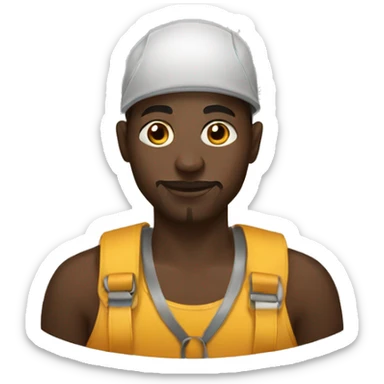 graphiste africain sticker